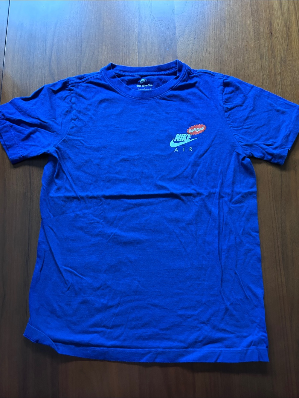 Nike Air Boys L Crew Tee - Blue